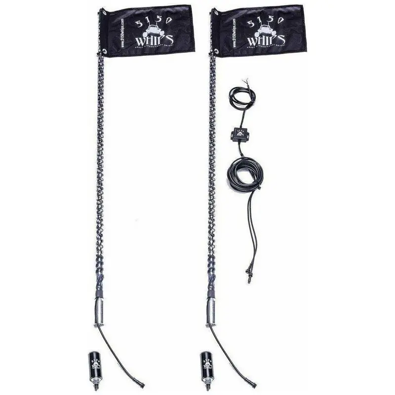 187 Led Whip With Flag (Pair) 1