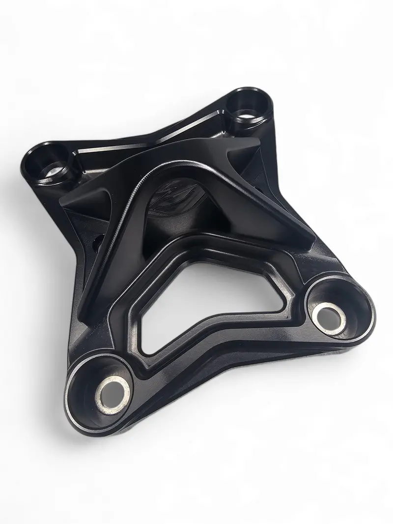 2017 To Current Can Am X3 Maverick 6 Bolt Eod Xl Radius Rod Plate With Tow Hook Black 1