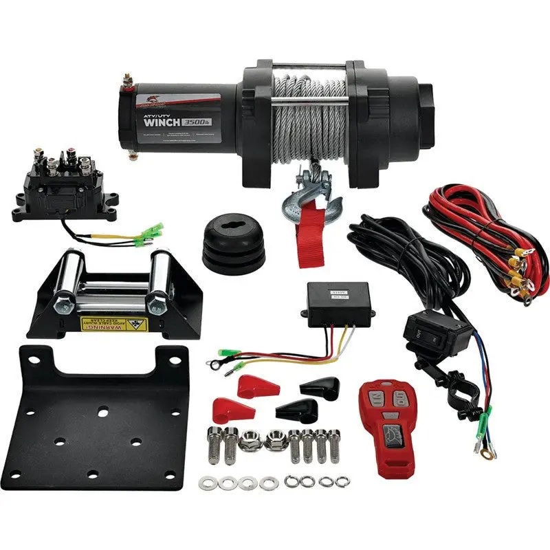 3500 Lb Wire Winch (4 Bolt) 1