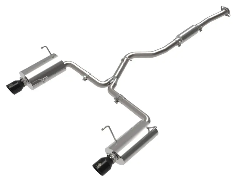 Afe Subaru Forester Xt 14-18 H4-2.5L (T) Takeda 2-1/2In To 2-1/4In 304 Ss Cat-Back- Black Tip 1