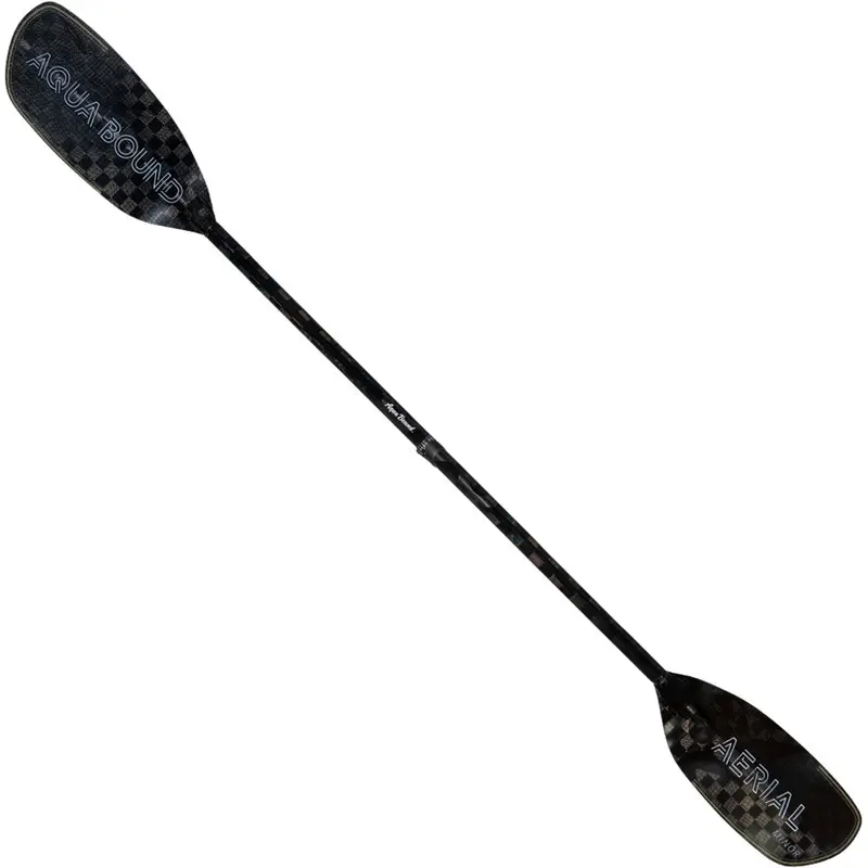Aqua-Bound Aerial Minor Carbon Versa-Lok Straight Shaft 2-Piece Kayak Paddle 1