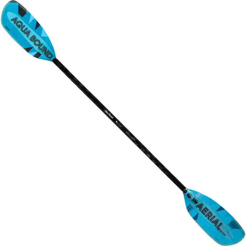 Aqua-Bound Aerial Minor Fiberglass Straight Shaft 1-Piece Kayak Paddle 1