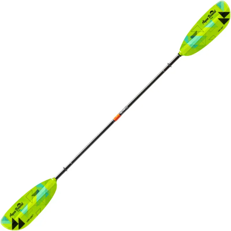 Aqua Bound Tango Fiberglass Straight Shaft Posi-Lok 2-Piece Kayak Paddle 1