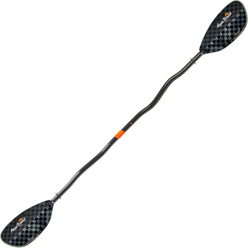 Aqua Bound Whiskey Carbon Bent Shaft Posi-Lok 2-Piece Kayak Paddle 1