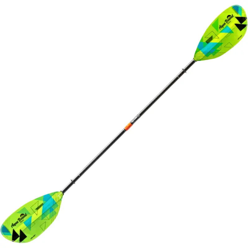Aqua Bound Whiskey Fiberglass Straight Shaft Posi-Lok 2-Piece Kayak Paddle 1