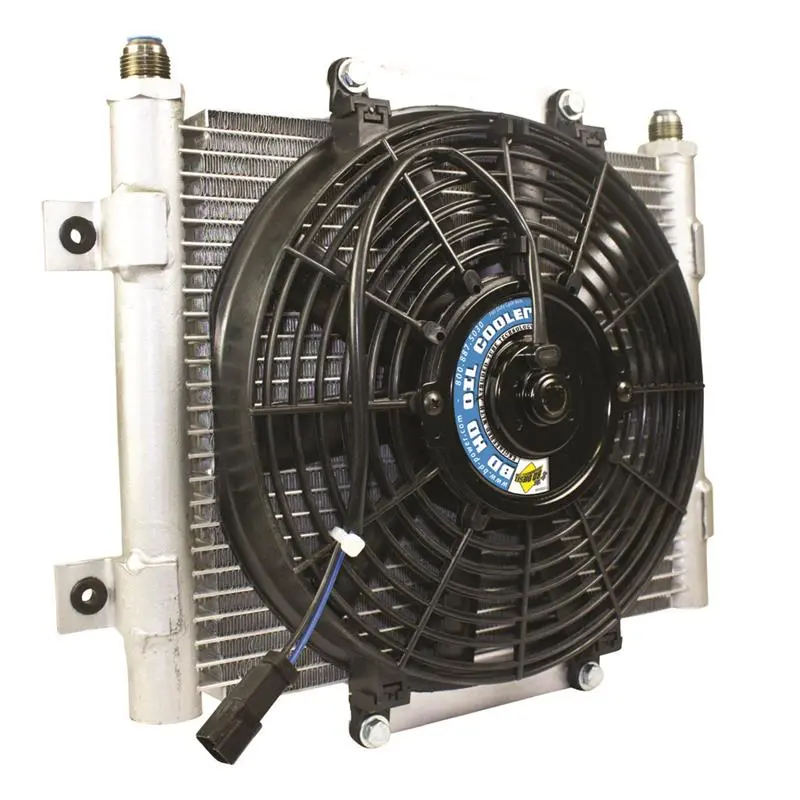 Bd Diesel Xtrude Trans Cooler W/Fan 5.5In 1