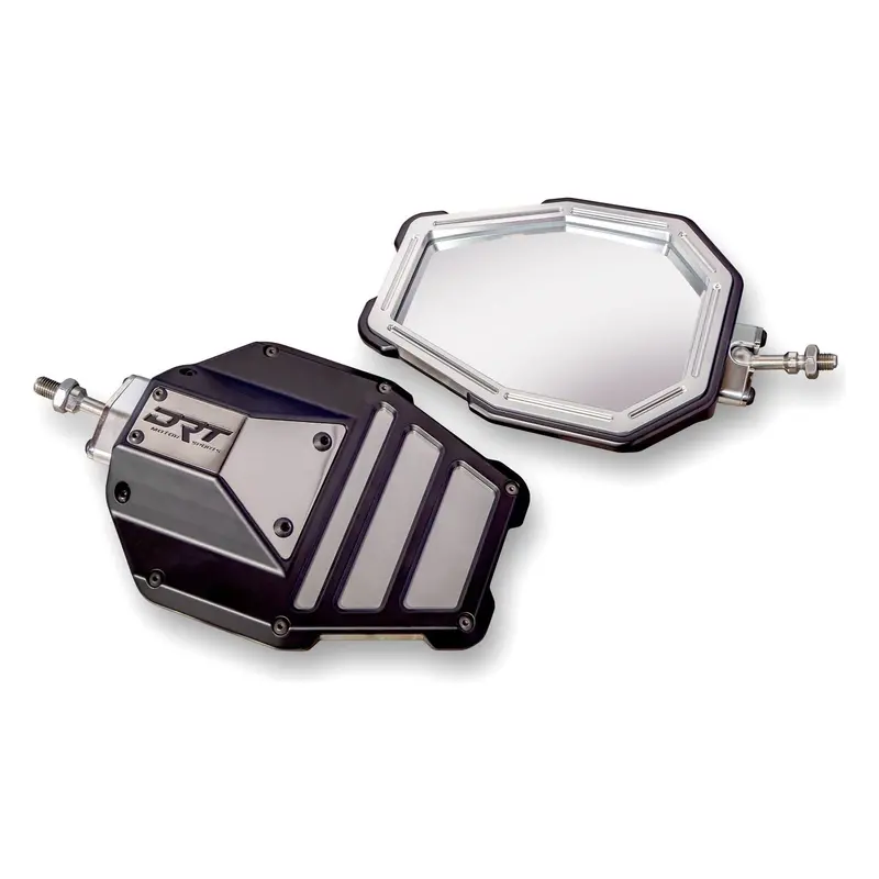 Billet Aluminum Tactical Convex Side Mirror Set 1
