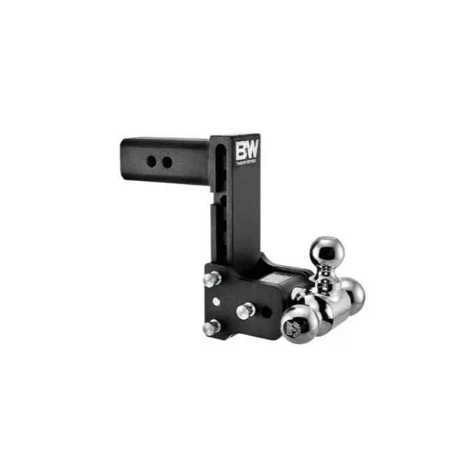 B&W Tow & Stow Tri Ball Adjustable Hitch 2.5" Receiver 7" Drop - Ts20049b 1
