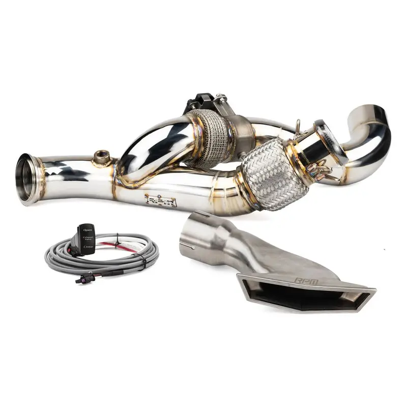 Can Am Maverick R 3" E-Valve Mid Pipe 1