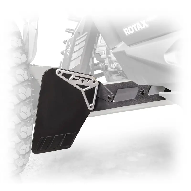 Can Am Maverick R Billet Rear Aluminum Mud/Rock Guard Kit 1