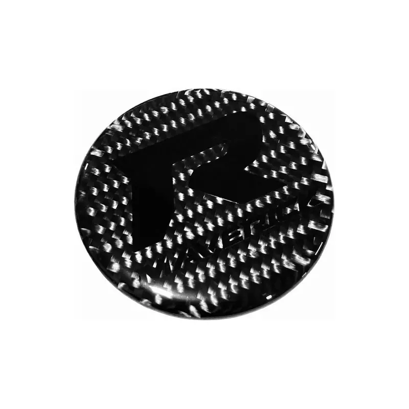 Can Am Maverick R Carbon Fiber Hood Badge 1