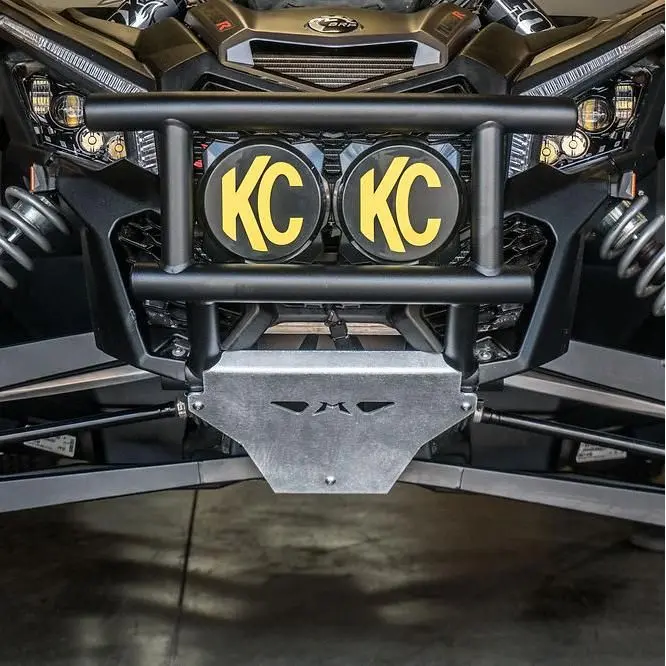 Can Am X3 Double Tube Front Bumper With Bulkhead 1