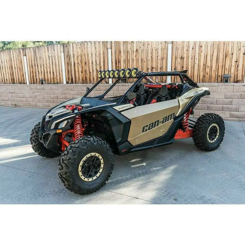 Can Am X3 Raw Roll Cage With Roof 1