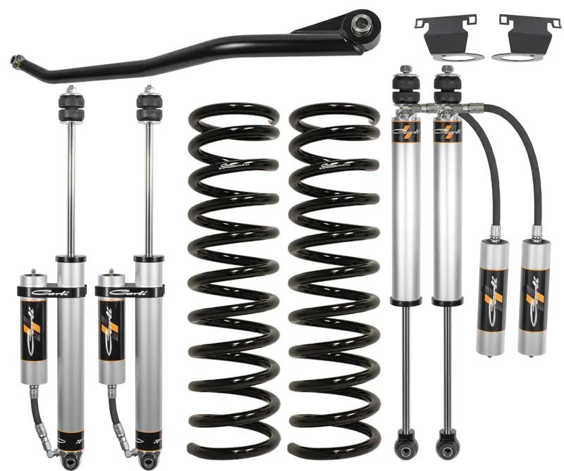 Carli Suspension 2.5" Back Country Reservoir Leveling Kit 2014-2026 Ram 2500 1