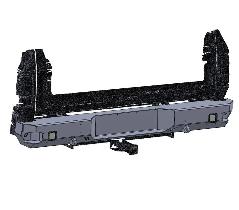 Chassis Unlimited 1989-1993 Dodge Ram 250/350 Octane Rear Bumper 1