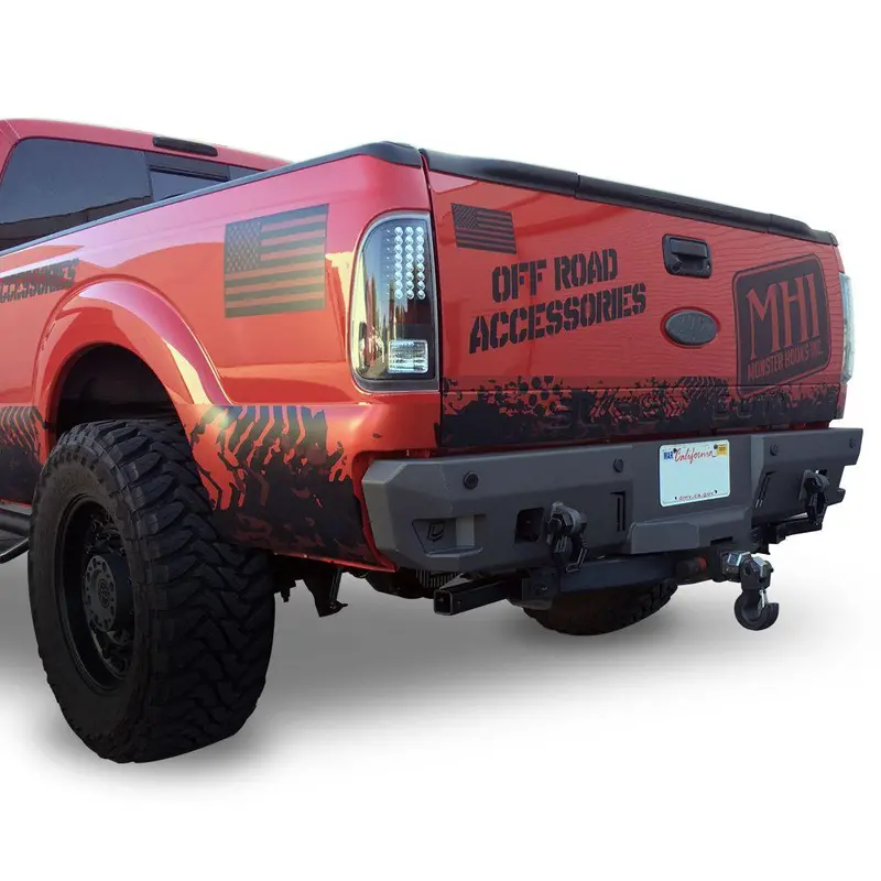 Chassis Unlimited 1999-2016 Ford Superduty F250/F350 Octane Series Rear Bumper 1