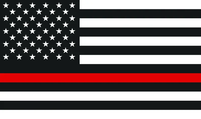Dragonfire Racing Whip Flag - Back The Red 1