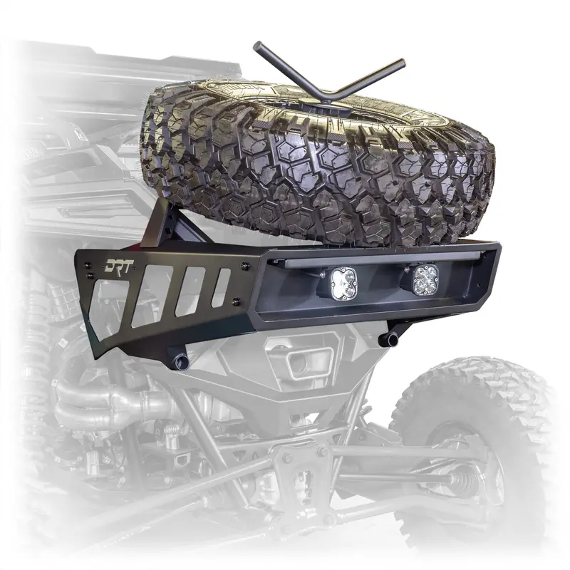 Drt Polaris Rzr Pro R Desert Runner Fixed Tire Carrier 1