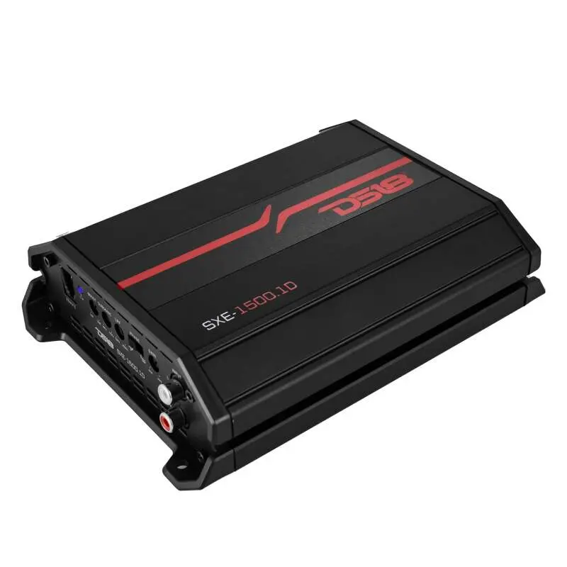 Ds18 1-Channel Sxe Amplifier Class D 500/1Ohm 350/2Ohm 200/4Ohm Watts Rms- Black 1
