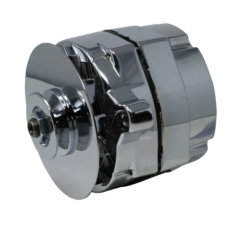 Ford Alternator- 100 Amp, Chrome 1