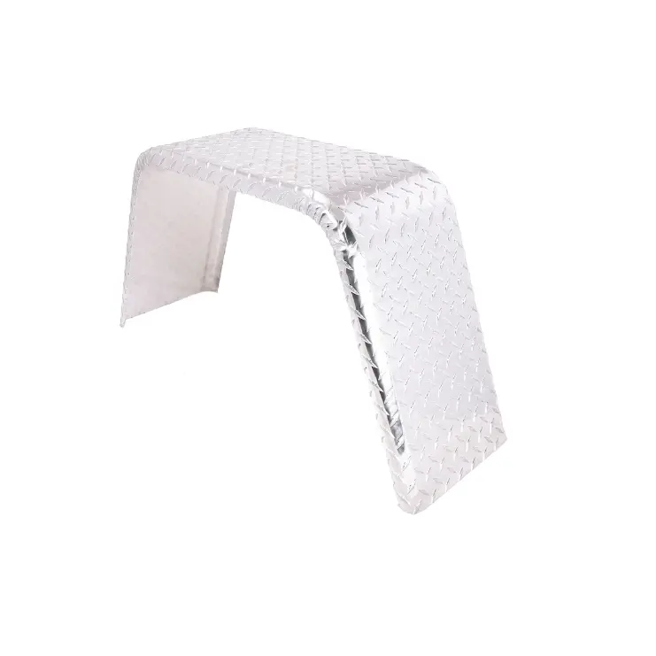 Husky Towing F0013 – Jeep-Style Aluminum Single-Axle Trailer Fender (Fits 13"–15" Wheels) 1