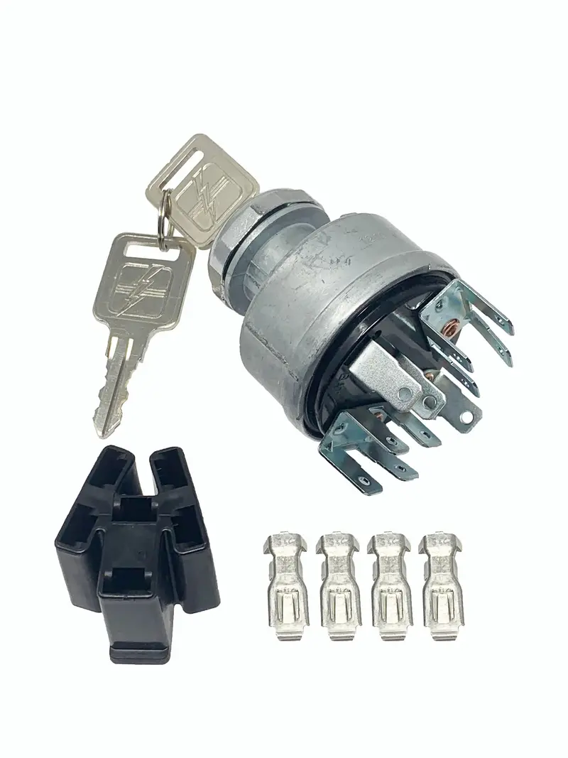 Ignition Switch 4 Position With Aaw Logo Key 1