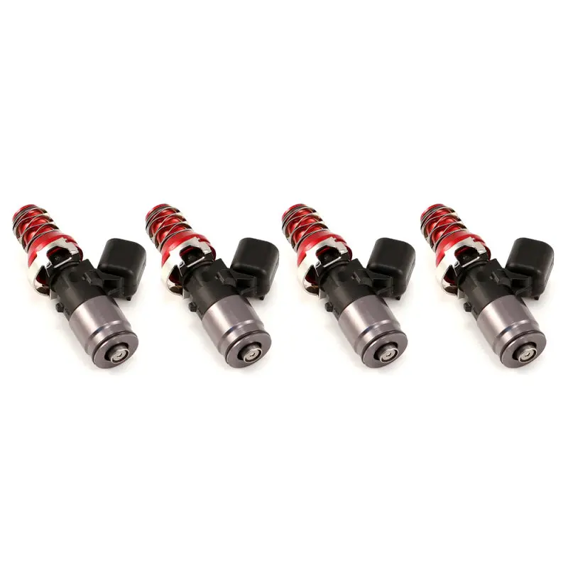 Injector Dynamics Id1050x Injectors Wrx-16B Bottom Adaptors 11Mm (Red) Adaptors (Set Of 4) 1