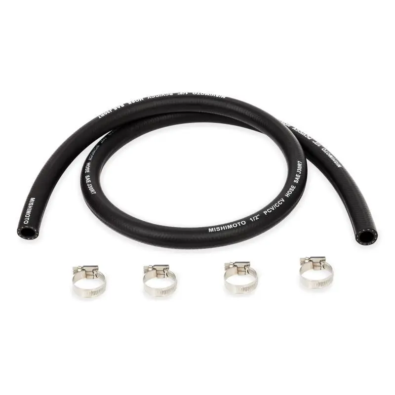 Mishimoto Universal Catch Can Hoses 0.5In X 4Ft 1