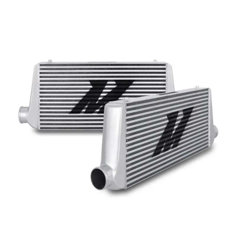 Mishimoto Universal Silver R Line Intercooler Overall Size: 31X12x4 Core Size: 24X12x4 Inlet /Outlet 1
