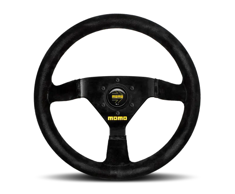 Momo Mod69 Steering Wheel 350 Mm -  Black Suede/Black Spokes 1