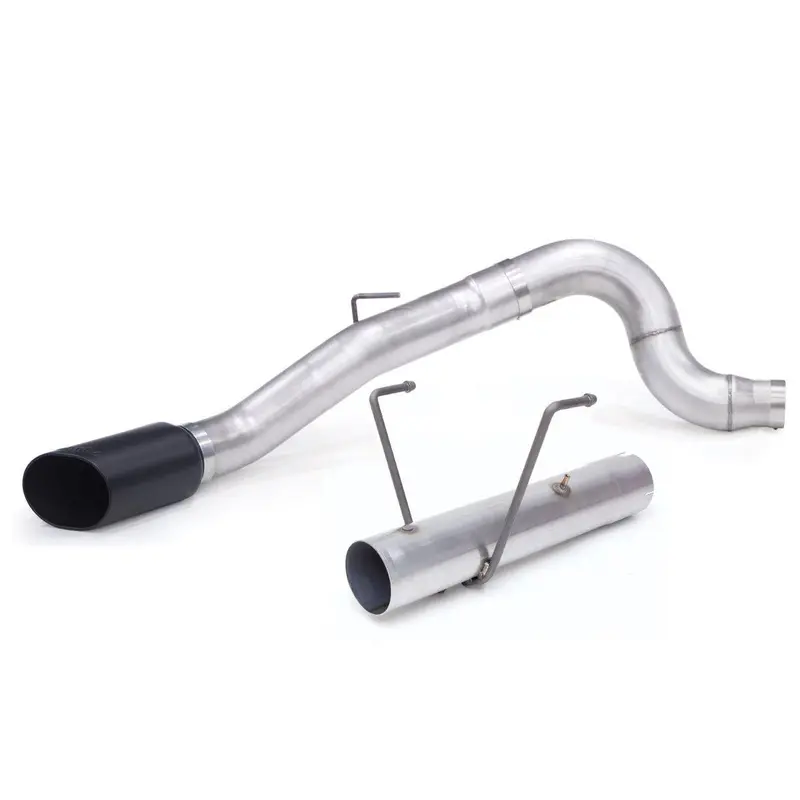 Monster Exhaust 5.0" Single S/S Black Tip 13-19 Ram 6.7L Cclb Banks Power 1