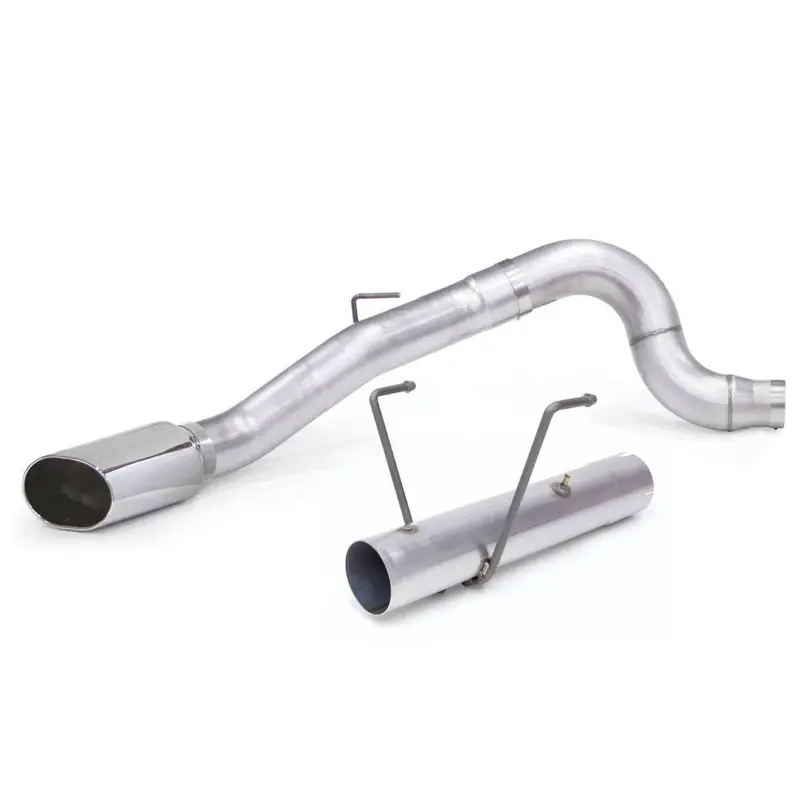 Monster Exhaust System 5-Inch Single Exit Chrome Sidekick Tip For 13-18 Ram 2500/3500 6.7L Cummins Cclb Banks Power 1