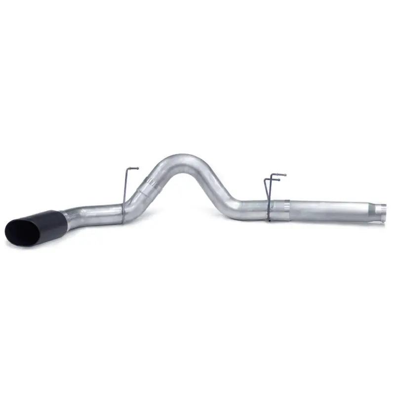 Monster Exhaust System 5-Inch Single S/S-Black Tip For 10-12 Ram 2500/3500 Cummins 6.7L Ccsb Cclb Mcsb Banks Power 1