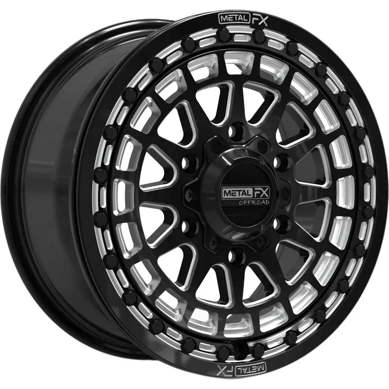 Outlaw 6R Beadlock Wheel (Satin Black Contrast Cut) 1