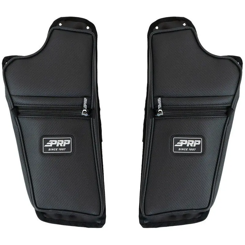 Polaris General Front Lower Door Bags With Knee Pads (Pair) 1