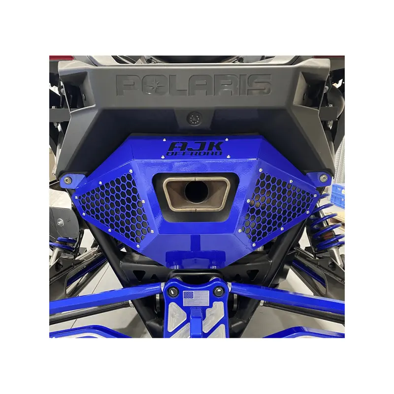 Polaris Pro R Exhaust Cover Bumper 1
