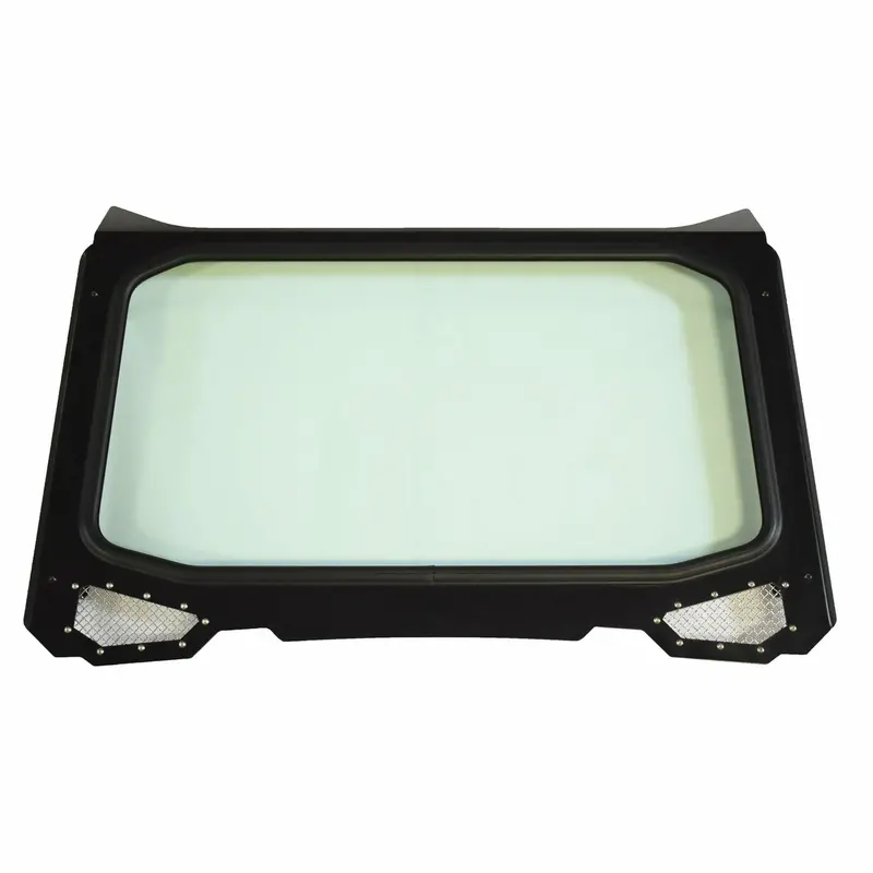 Polaris Rzr Glass Windshield For Cagewrx Race Cage 1