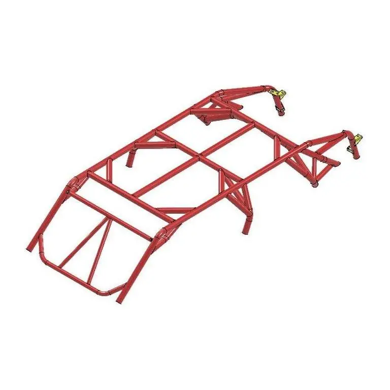 Polaris Rzr Pro R (4-Seater) Rivtab Diy (Weld Yourself) Roll Cage Kit 1