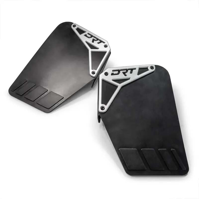 Polaris Rzr Pro R / Turbo R Billet Aluminum Extended Mud Flap Kit 1