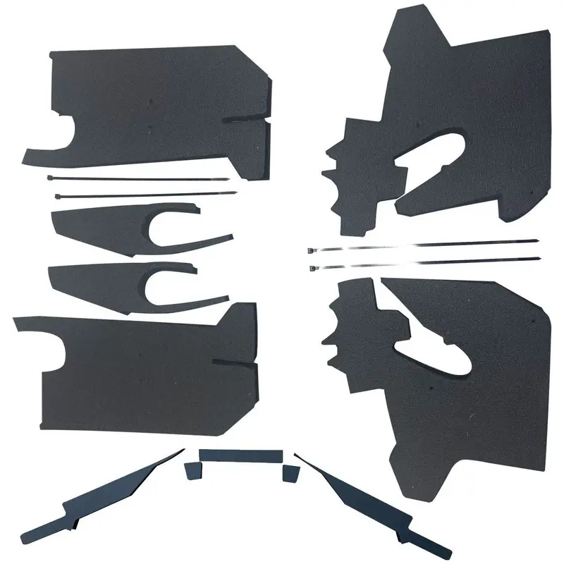 Polaris Rzr Pro R / Turbo R Cool Cab Front Fender Hot Air Stop Kit 1