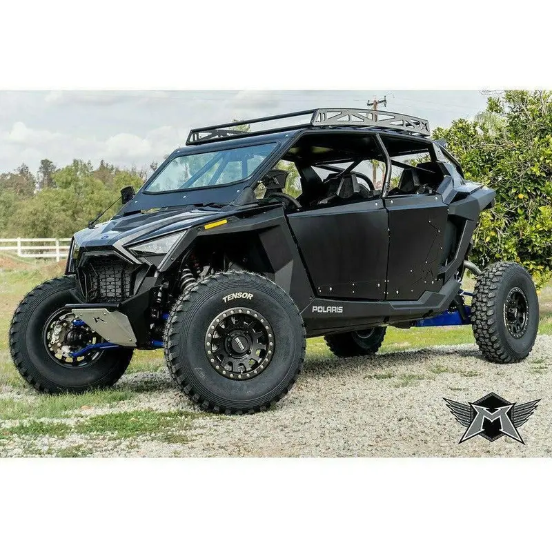Polaris Rzr Pro Xp 4 Raw Roll Cage With Roof 1