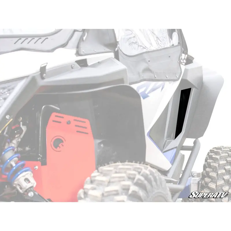 Polaris Rzr Pro Xp Rear Fender Well Mud Guards 1
