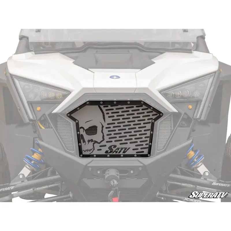 Polaris Rzr Pro Xp / Turbo R Skull Style Front Grille Insert 1