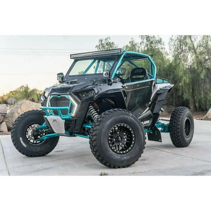 Polaris Rzr Raw Roll Cage With Roof 1