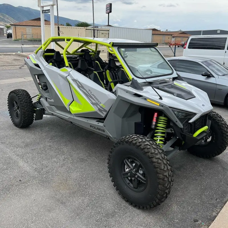 Polaris Rzr Turbo R 4-Seat Raw Roll Cage 1