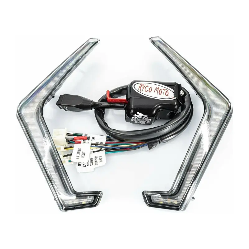 Polaris Rzr Turn Signal & Horn Kit With Fang Lights 1
