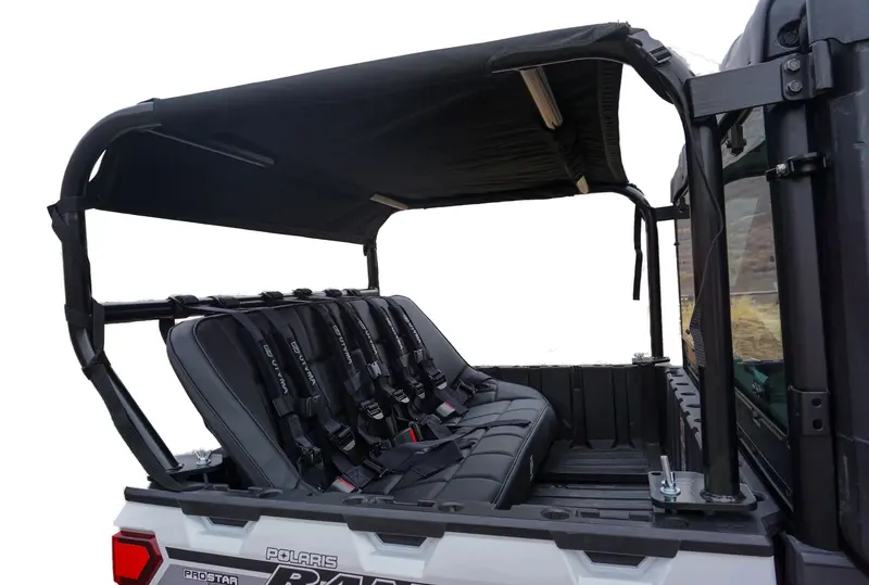 Ranger 1000 Rear Seat And Roll Cage Kit (2018-2024) 1