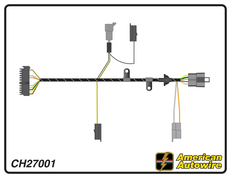 Rear Body Intermediate Light Harness 1