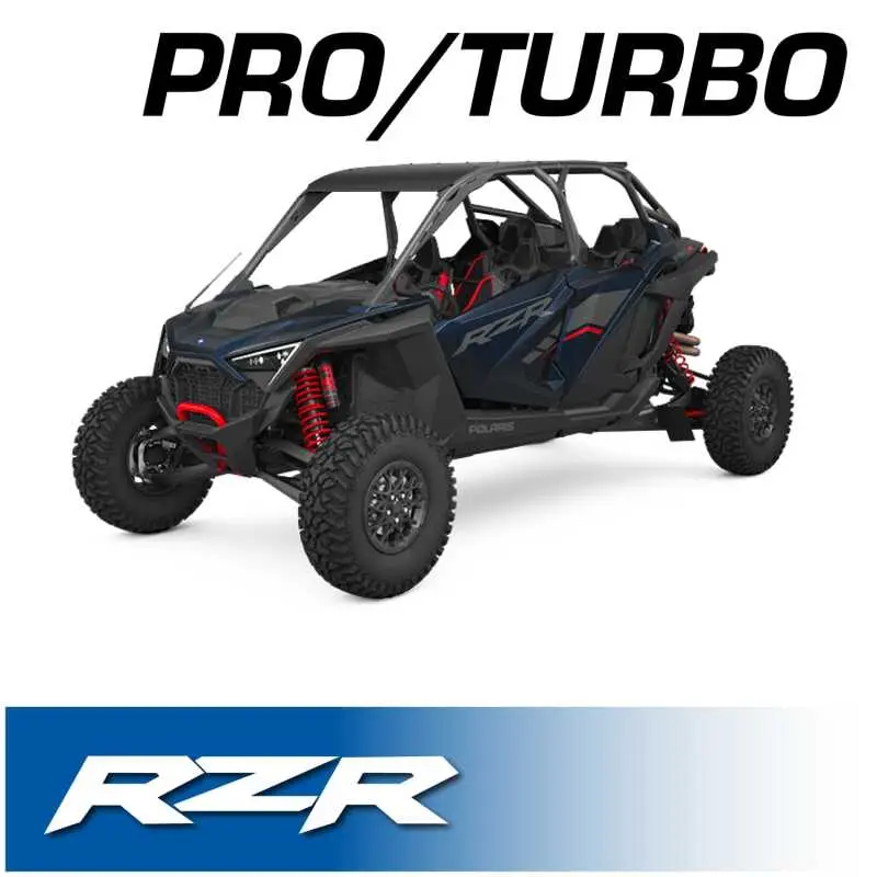 Rugged Radios Polaris Rzr Pro Xp/Turbo R/Pro R Comp Comm Kit W/Bt 2-Way Radio Stx/ M1 Vhf Bus Band 1