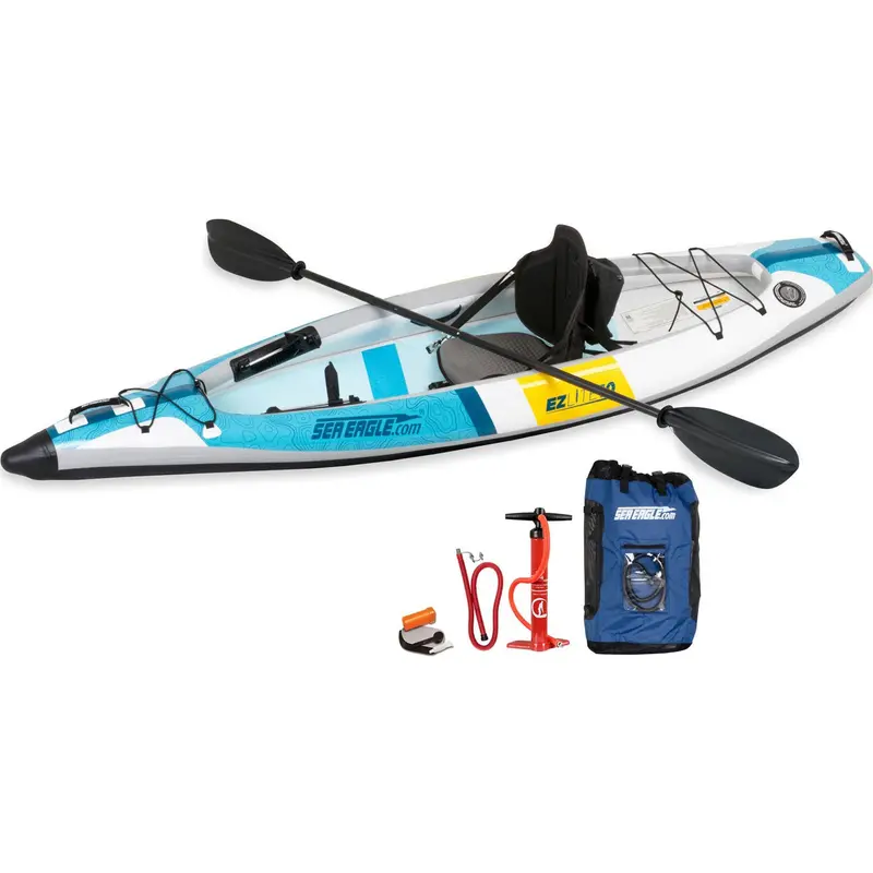 Sea Eagle Ezlite 10 Pro Carbon Inflatable Kayak Package 1